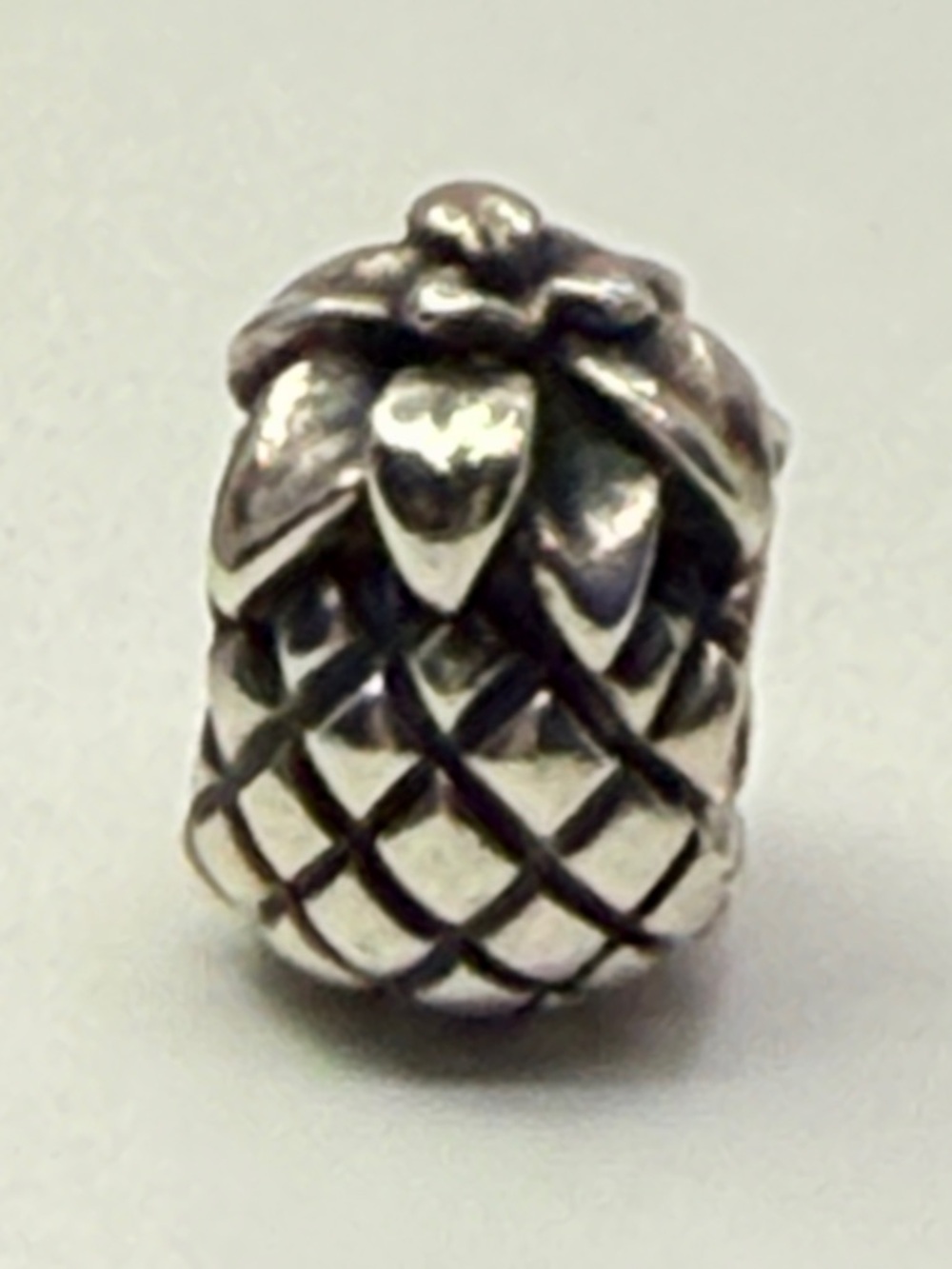 Retired Pandora Pineapple Charm 790368 Sterling Silver ALE 925